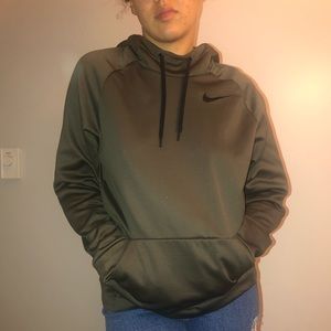 Olive Nike Sweatshirt DriFit